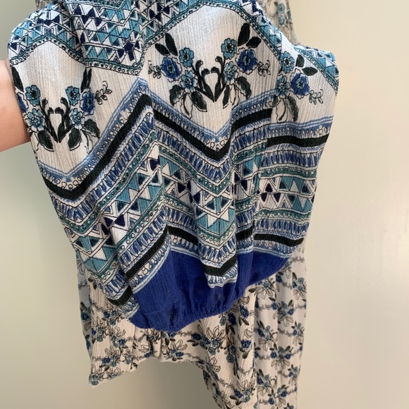 Aqua • from Bloomingdale's Floral Jumpsuit - Picture 6 of 6